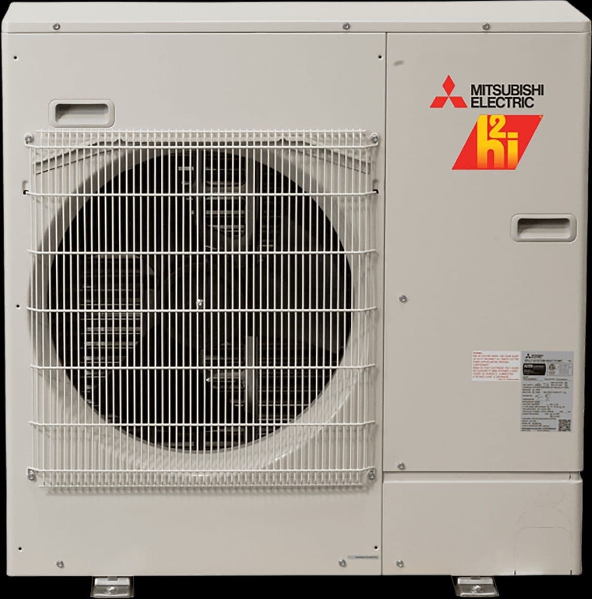 Mitsubishi air source heat pump outdoor unit